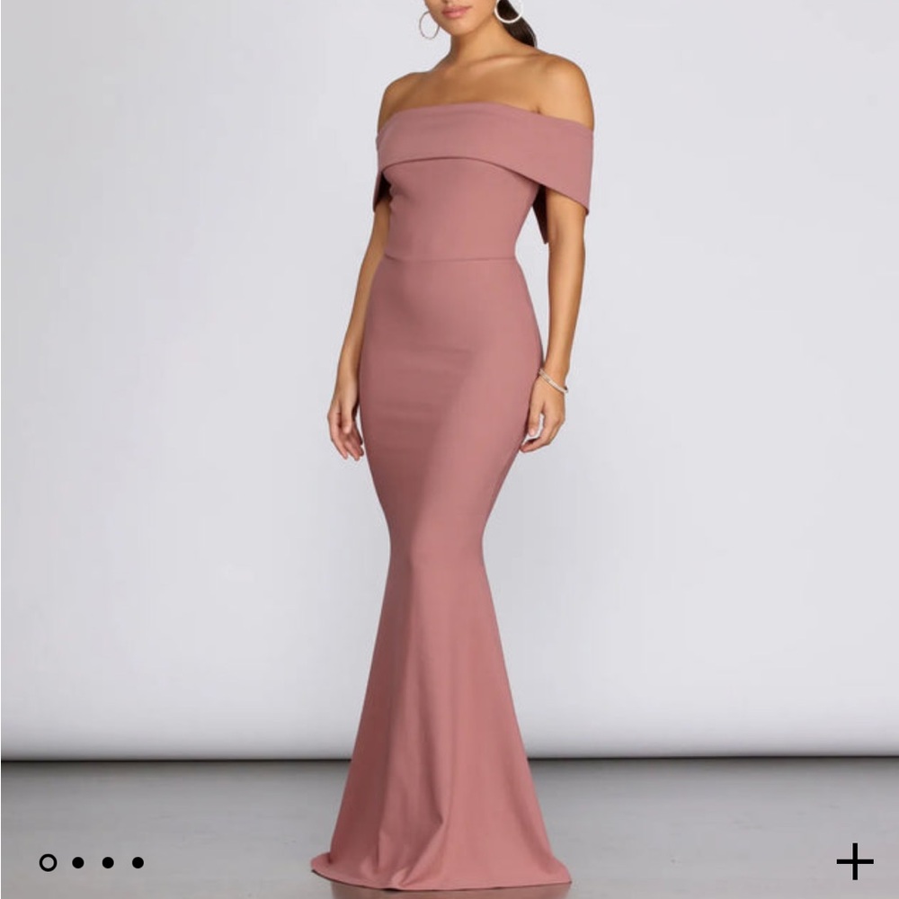 Windsor Madison Sleeveless Mermaid Dress Small